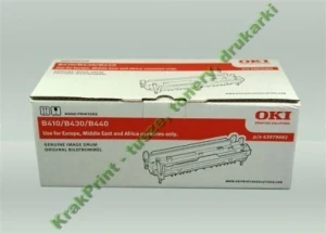 Oki Oryginał Bęben Drum black f B410/B430/B440 25k sh (43979002) Black