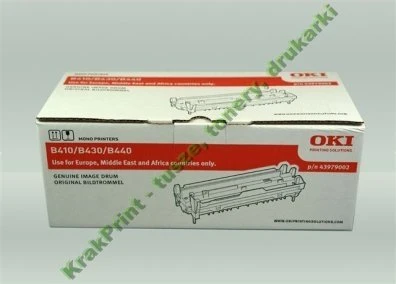 Oki Oryginał Bęben Drum black f B410/B430/B440 25k sh (43979002) Black
