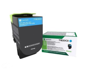 Toner Lexmark | 2300str. (71B20C0) Cyan