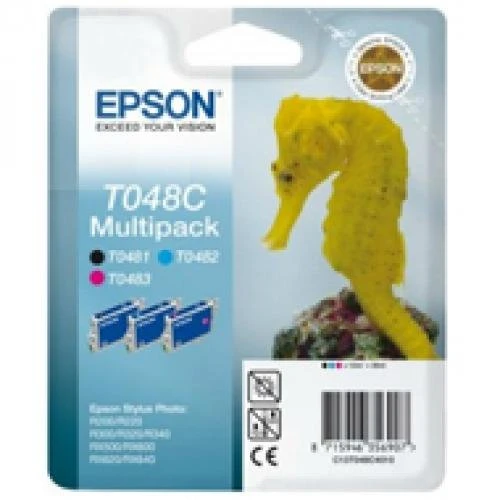 Tusz Epson Oryginał T048C (C13T048C4010) (CMY) Color