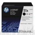 Zestaw dwółch tonerółw HP 51X do LaserJet P3005, M3027 (Q7551XD) | 2 x 13 000 str. Black