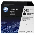 Zestaw dwółch tonerółw HP 51X do LaserJet P3005, M3027 (Q7551XD) | 2 x 13 000 str. Black