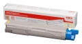 Oki Oryginał 43459369 - Toner Yellow