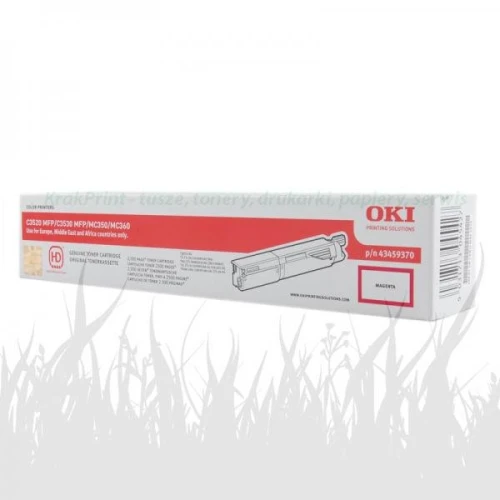 Oki Oryginał 43459370 - Toner Magenta