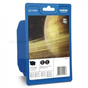 Tusz Brother do DC6690/MFC5895/6490 | 2 x 450 str. (LC-1100BKBP2) Black