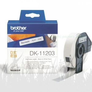 Etykieta Brother do QL-500/550/560/650/1050/1060N | 17x87mm | 300 szt. (DK-11203)