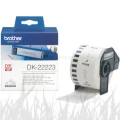 Oryginalna taśma Brother DK 22223 50mm x 30.48m biała/czarny nadruk