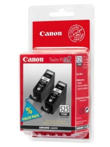 Zestaw dwółch tuszy Canon PGI525BK do iP-4850, MG-5150/5250 | 2 x 340 str. (4529B006/4529B010) Black