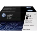 Zestaw dwółch tonerółw HP 53X do LaserJet P2014/2015, M2727 ( Q7553XD ) | 2x 7 000 str. Black