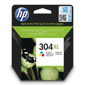 Tusz HP do Deskjet 3720/30/32 | Nr.304XL | 300str. (N9K07AE) Color(CMY)
