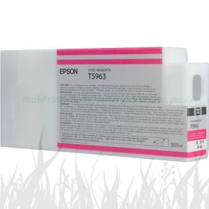 Tusz Epson Nr.T5963 do Stylus Pro 7900, 9900 | 350ml (C13T596300) Vivid Magenta