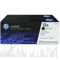 Zestaw dwółch tonerółw HP 12A do LaserJet 1010/1012/1015 | 2 x 2 000 str. (Q2612AD) Black