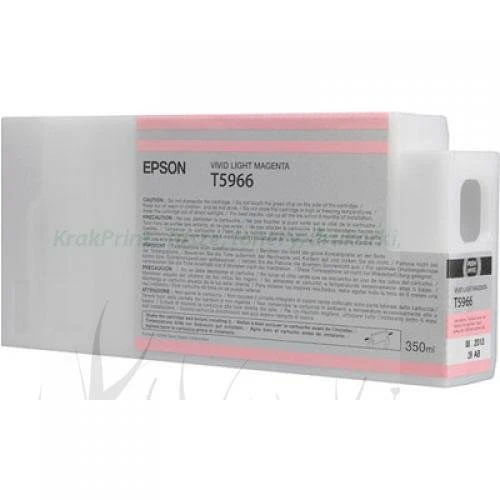 Tusz Epson Nr.T5966 do Stylus Pro 7900, 9900 | 350ml (C13T596600) Vivid LightMagenta