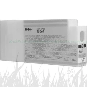 Tusz Epson Nr.T5967 do Stylus Pro 7900, 9900 | 350ml (C13T596700) LightBlack
