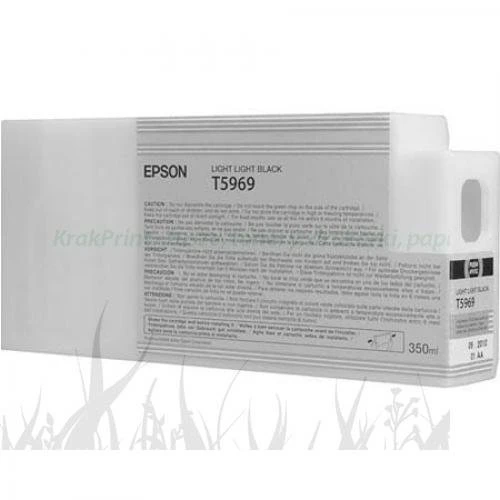 Tusz Epson Nr.T5969 do Stylus Pro 7900, 9900 | 350ml (C13T596900) LightLightBlack