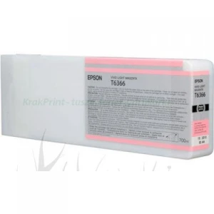 Tusz Epson Nr.T6366 do Stylus Pro 7900, 9900 | 700ml (C13T636600) Vivid LightMagenta
