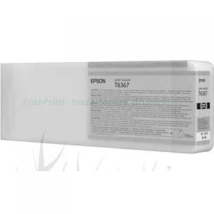 Tusz Epson Nr.T6367 do Stylus Pro 7900, 9900 | 700ml (C13T636700) LightBlack