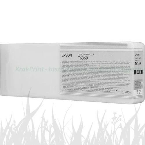 Tusz Epson Nr.T6369 do Stylus Pro 7900, 9900 | 700ml (C13T636900) LightLightBlack
