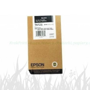 Tusz Epson Nr.T6121 do Stylus Pro 7400, 7800 | 220ml. (C13T612100) PhotoBlack