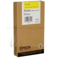 Tusz Epson Nr.T6124 do Stylus Pro 7400, 7800 | 220ml (C13T612400) Yellow