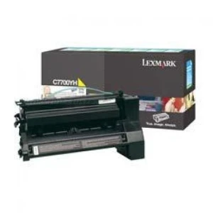 Lexmark Oryginał C7720YX - Toner Yellow