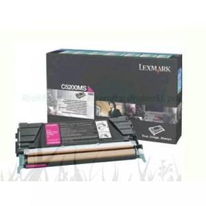 Lexmark Oryginał C5200MS - Toner Magenta