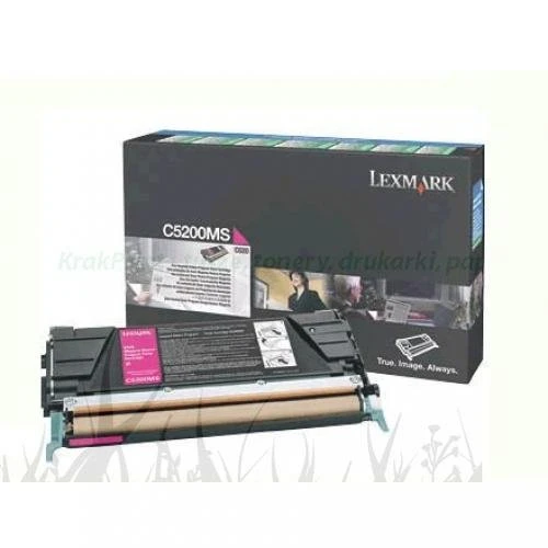 Lexmark Oryginał C5200MS - Toner Magenta