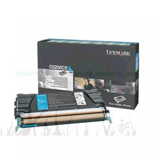 Lexmark Oryginał C5200CS - Toner Cyan