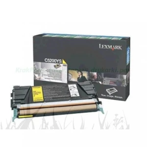 Lexmark Oryginał C5200YS - Toner Yellow