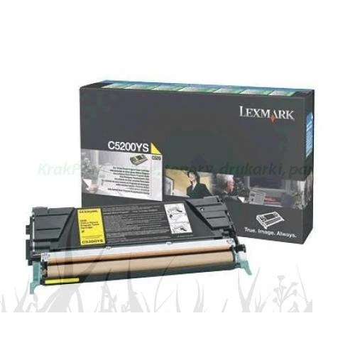 Lexmark Oryginał C5200YS - Toner Yellow
