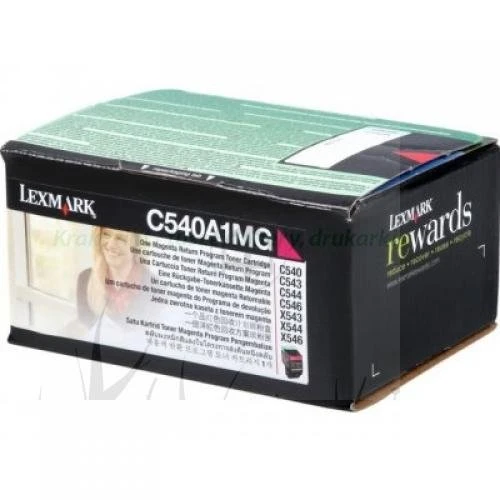 Lexmark Oryginał C540A1MG - Toner Magenta