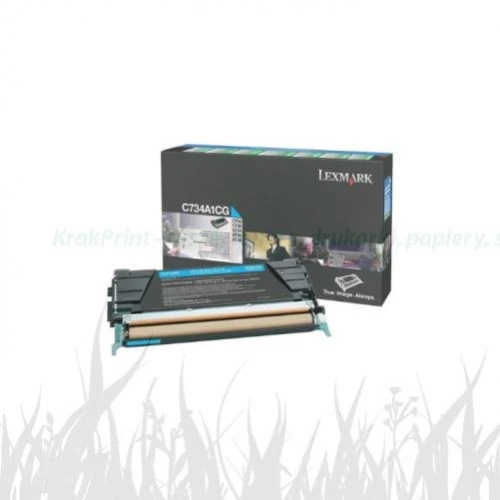 Lexmark Oryginał C734A1CG - Toner Cyan