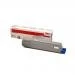 Toner Oki do C-801/821 | 7 300 str. (44643003) Cyan