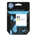 Hewlett-Packard Oryginał CH568A - Tusz (Nr.82) Yellow