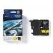 Tusz Brother do DCP-J125/J315W/515W | 250str. (LC-985Y) Yellow