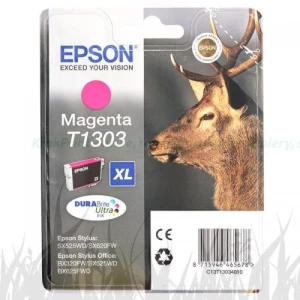 Tusz Epson T1303 do Stylus BX-525WD/535WD, SX620FW | 10,1ml C13T13034010 / C13T13034012) Magenta