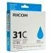 Gel Catrridge Ricoh NRG Oryginał GC31 GC31C (405689) Cyan