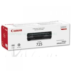 Toner Canon CRG725 do LBP-6000/6020/6020B | 1 600 str. (3484B002) Black