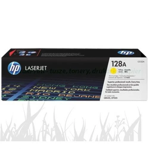 Toner HP 128A do LaserJet Pro CP1525, CM1415 (CE322A) | 1 300 str. Yellow