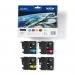 Zestaw tuszy Brother do DCP-J315W/515W | 4 x 260 str. (LC-985VALBP) Color