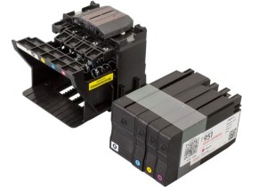 HP oryginalny printhead replacement kit CR324A, HP Officejet Pro 8600, CR322A, CR323A, CR324A, CM751-60126