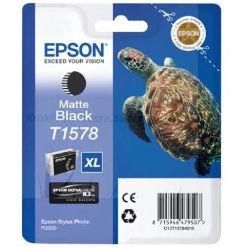 Tusz Epson Nr. T1578 Stylus Photo R3000 | 25,9ml (C13T15784010) MatteBlack