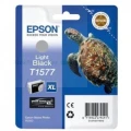 Tusz Epson Nr. T1577 Stylus Photo R3000 | 25,9ml (C13T15774010) LightBlack