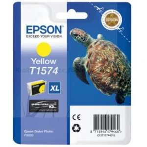 Tusz Epson Nr. T1574 Stylus Photo R3000 | 25,9ml (C13T15744010) Yellow