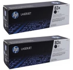 Toner Hewlett-Packard Oryginał 83X HY Original LaserJet 2pak Black (CF283XD) Black