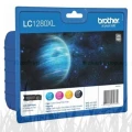 Zestaw tuszy Brother do MFCJ5910DW/6510DW/6910DW (LC-1280XLVALBP) Color(CMYBk)