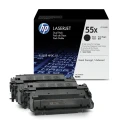 Zestaw dwółch tonerółw HP 55XD do LaserJet P3015, M525 (CE255XD) | 2 x 12 500 str. Black