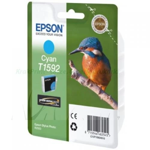 Tusz Epson Oryginał T1592 (C13T15924010) Cyan