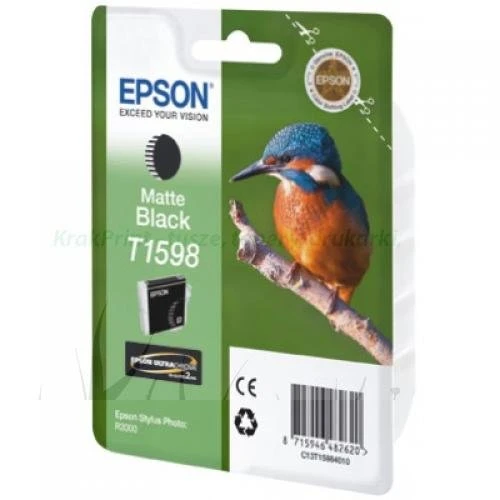 Tusz Epson Oryginał T1598 (C13T15984010) MatteBlack