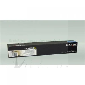 Toner Lexmark Oryginał C950X2YG Yellow